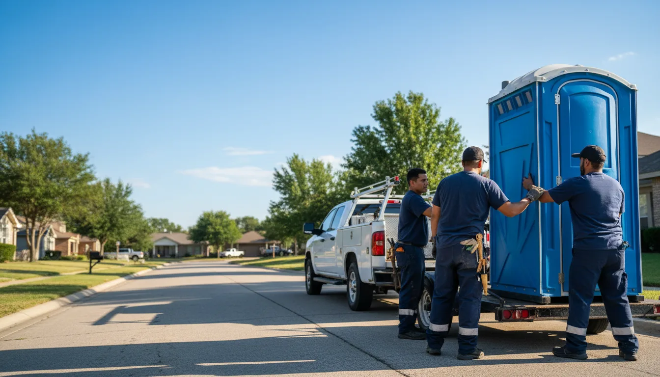 Portable Toilet Rental in Hensley, AR near me
